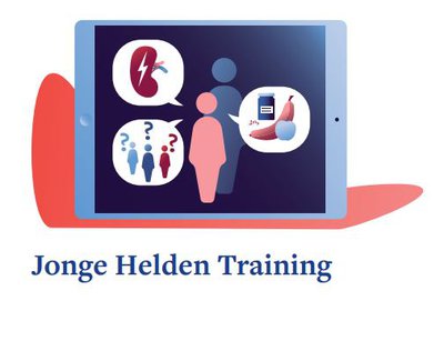 Flyer Jonge Helden training